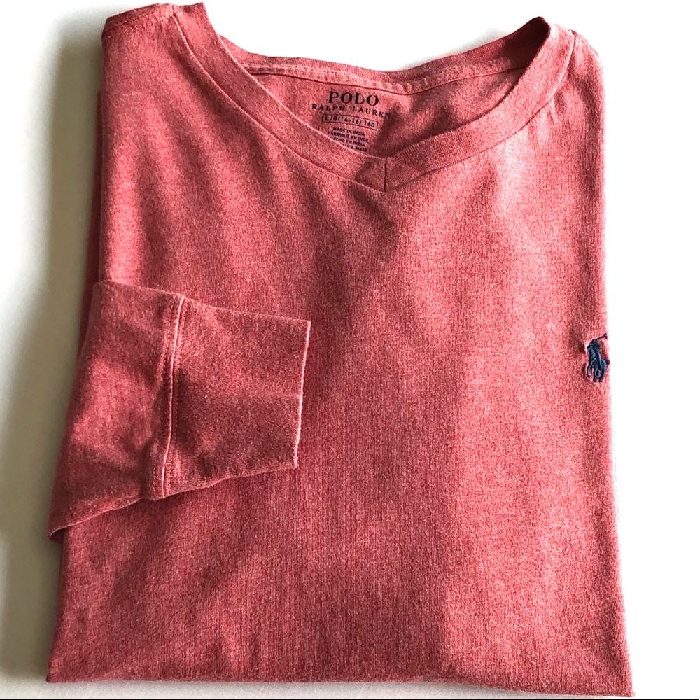 Polo Ralph Lauren Kids Long Sleeve T-Shirt L 14-16 - Picture 6 of 14